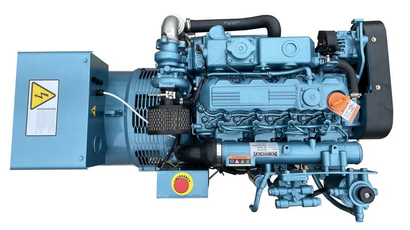 Thornycroft - NEW Thornycroft TRGS-30 30kVA Single Phase Marine Generator Set Thornycroft - NEW Thornycroft TRGS-30 30kVA Single Phase Marine Generator Set